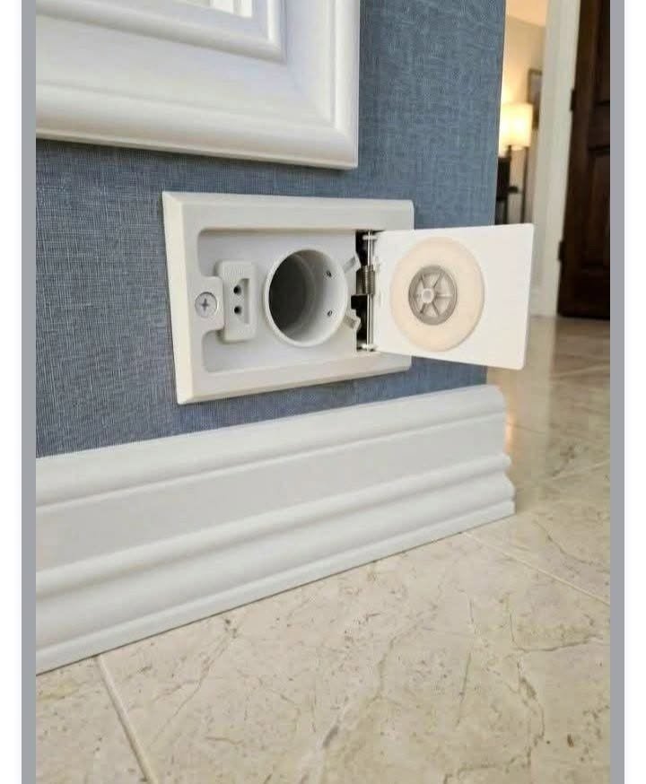 What is this strange electrical outlet near the floor? The surprising explanation.