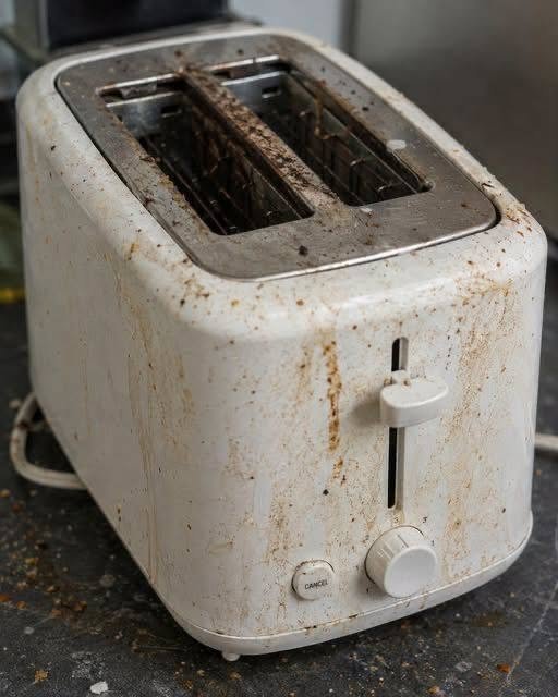 My renter left my toaster in this condition. I am so angry. Please give me some tips on how to clean it.