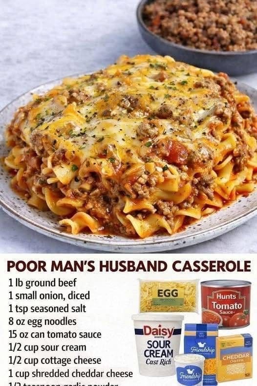Search Results for: Poor Man s Husband Casserole