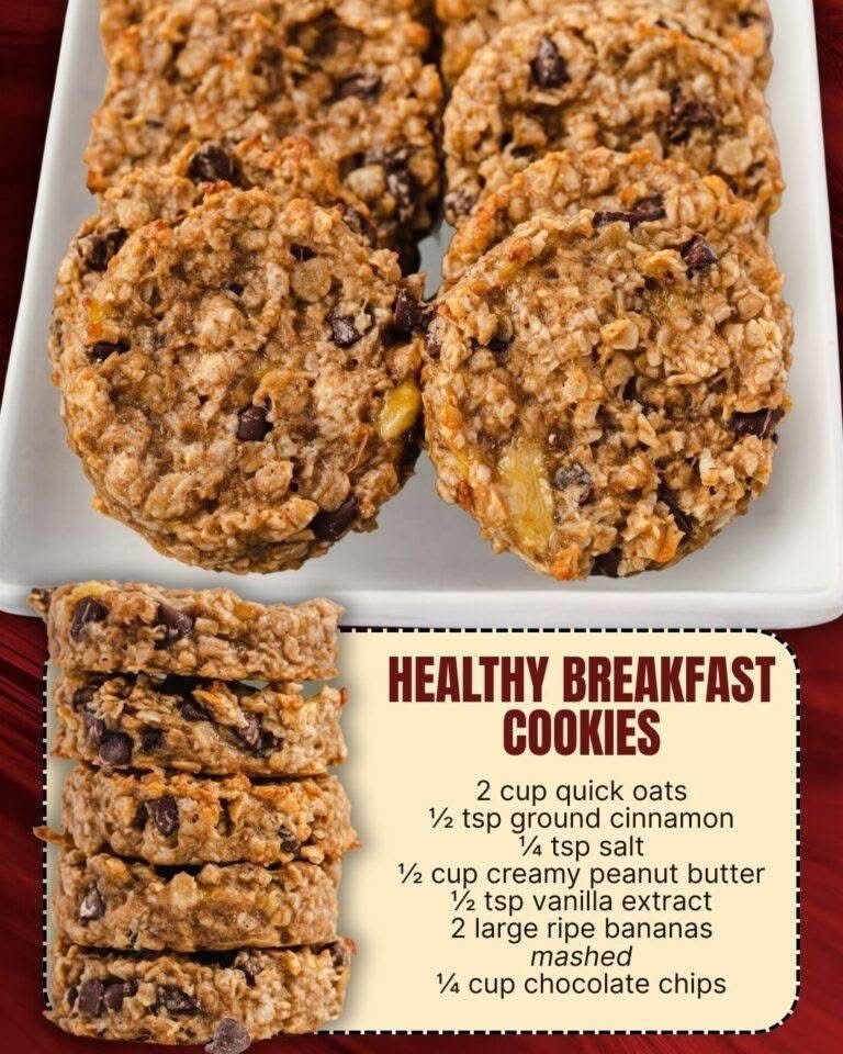 Healthy Breakfast Cookies