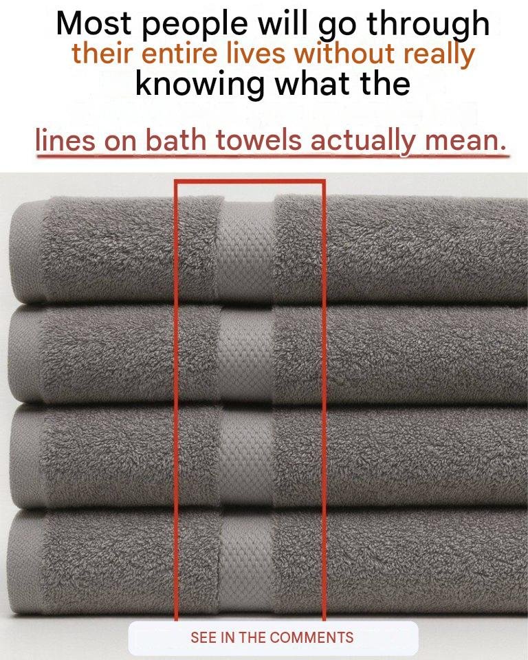WHY DO TOWELS HAVE A STRIPE? DISCOVER ITS PURPOSE AND MEANING