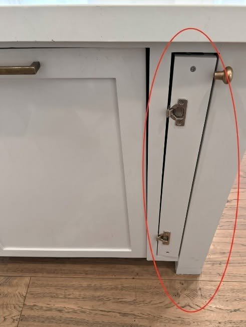  The Hidden Space Behind This Cabinet Door Is Something Most People Never Notice