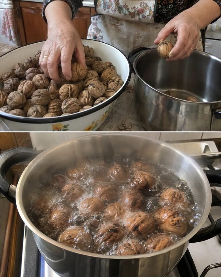 Why you should boil walnuts and how to use them (grandma’s secret)