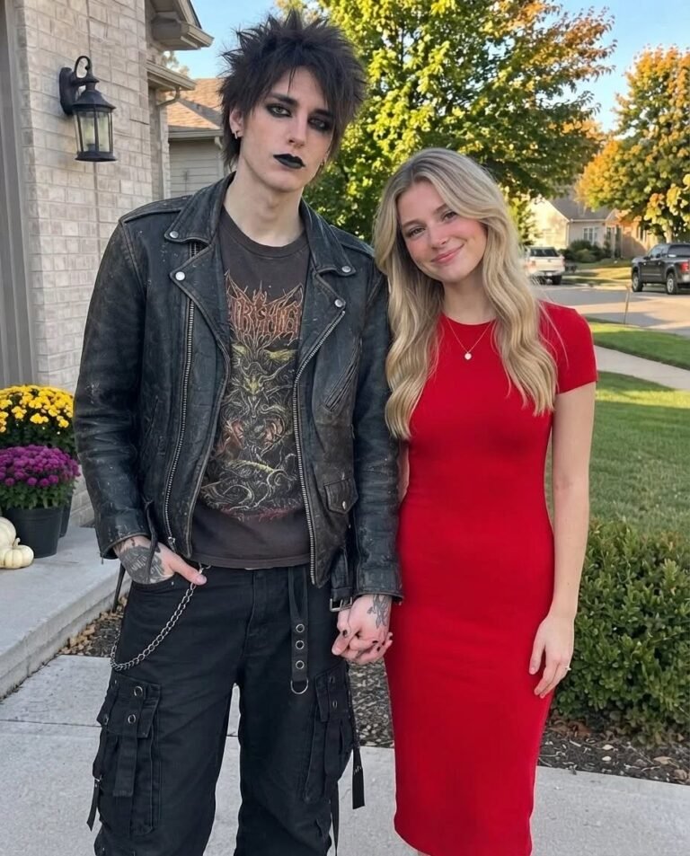 My Daughter Brought Home a Pale, Tattooed Goth Boy, and My Husband Immediately Told Him to Leave – Then the Boy Placed His Phone on the Table, and My Husband Went Even Paler