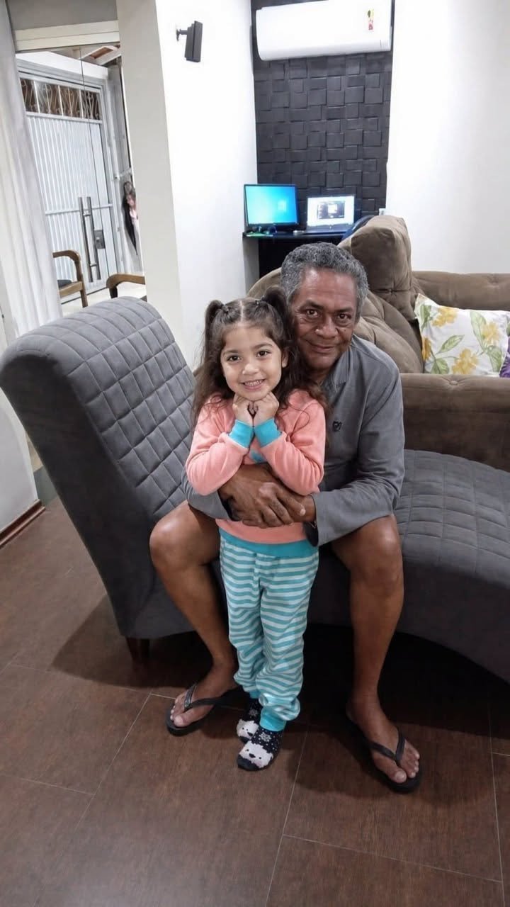 Grandpa would change my daughter’s clothes every day and, when the bath time came, he would always say, “Let me bathe her.” One day I couldn’t take it anymore and I hid a came…