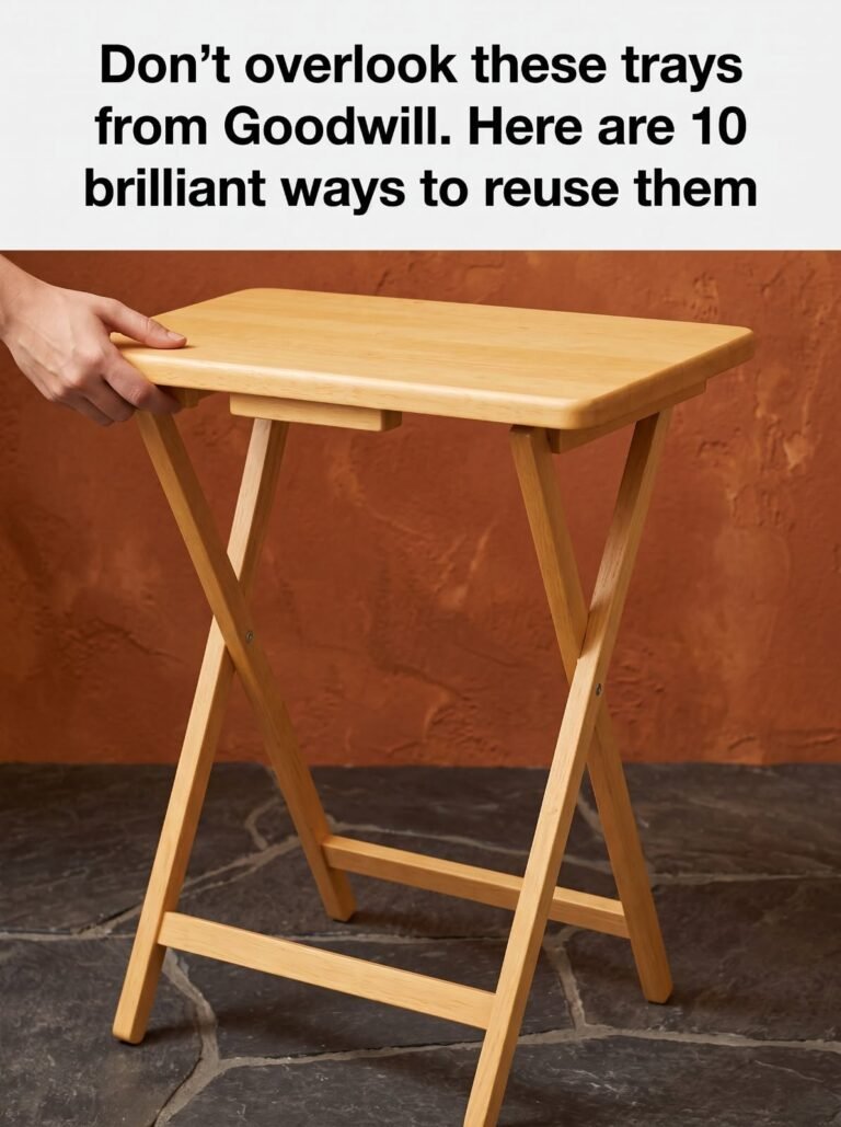 Don’t overlook these trays from Goodwill. Here are 10 brilliant ways to reuse them