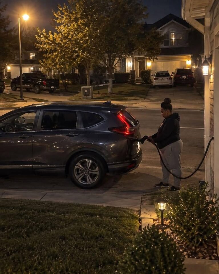 My Neighbor Charged Her EV at My House Every Night—She Never Expected What I Did Next.