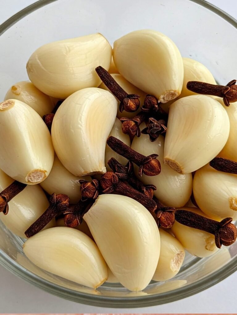 Do as my grandmother did: a mixture of garlic and cloves, it’s a secret.