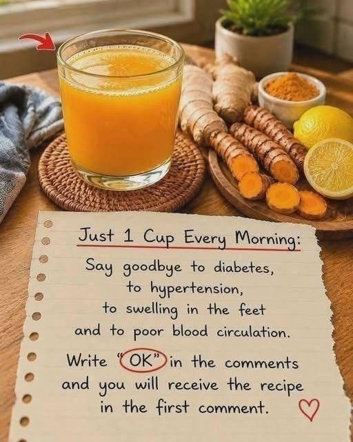 Turmeric Ginger Lemon Wellness Drink